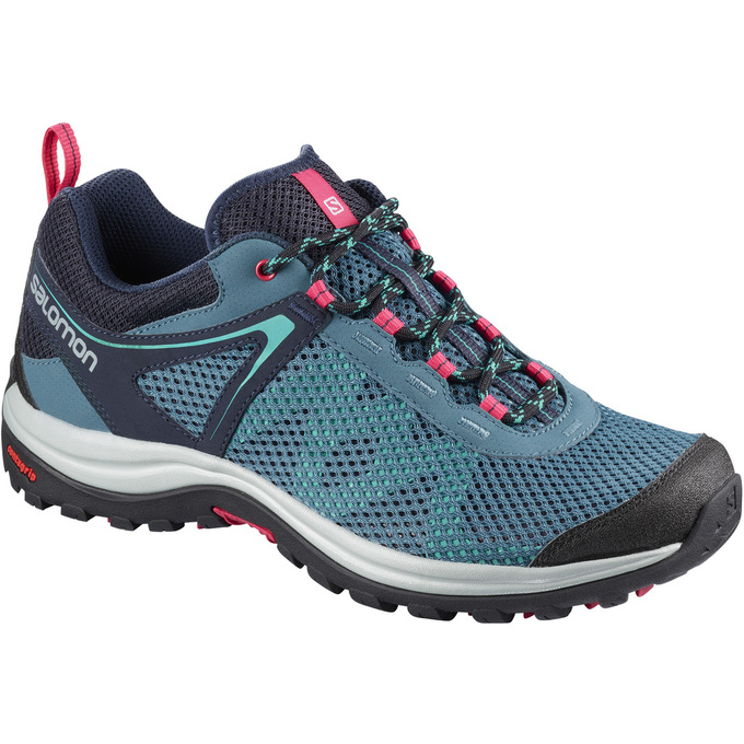 Chaussure Running Salomon Femme Turquoise - Salomon ELLIPSE MEHARI - France (8135-UTVKI)